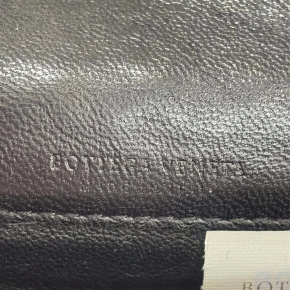 BOTTEGA VENETA Intrecciato - Cream Black Leather B - Picture 5 of 5